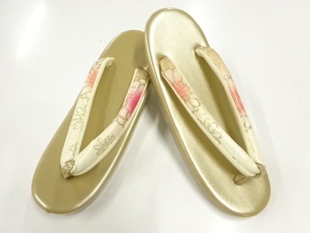 JAPANESE KIMONO / JAPANESE-STYLE ZORI (SIZE L)